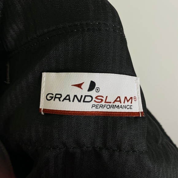 NWT Grand Slam Golf Shorts Gray Stretch Sz. 14 UPF 50 - Picture 8 of 9